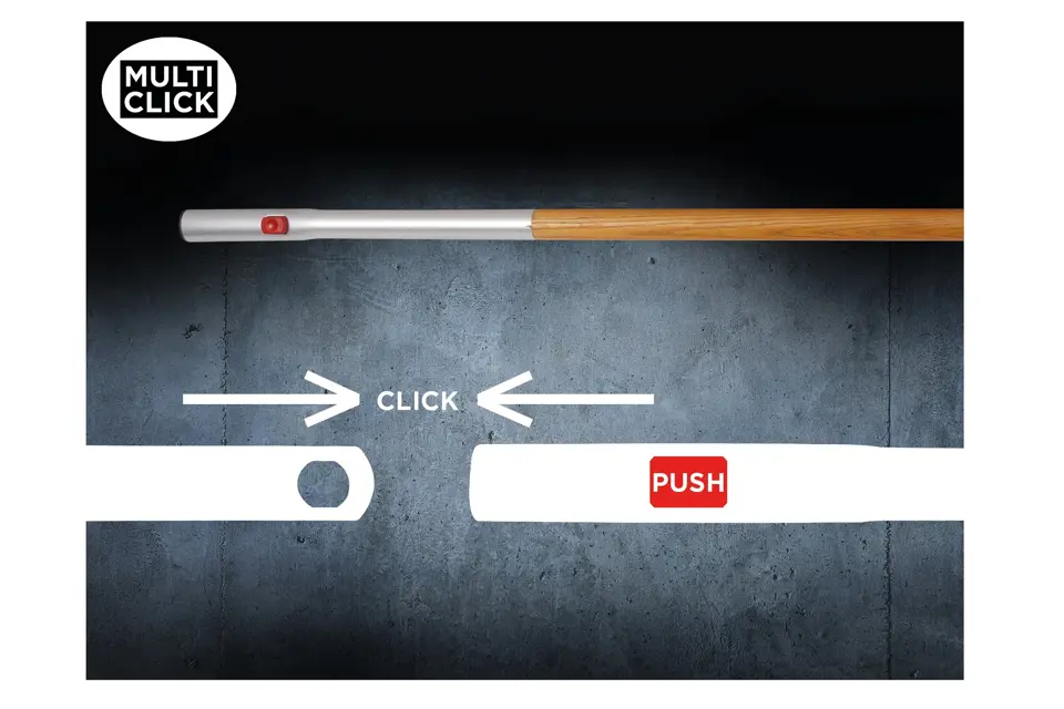 Super Prof, getand spackmes RVS - Afbeelding 2