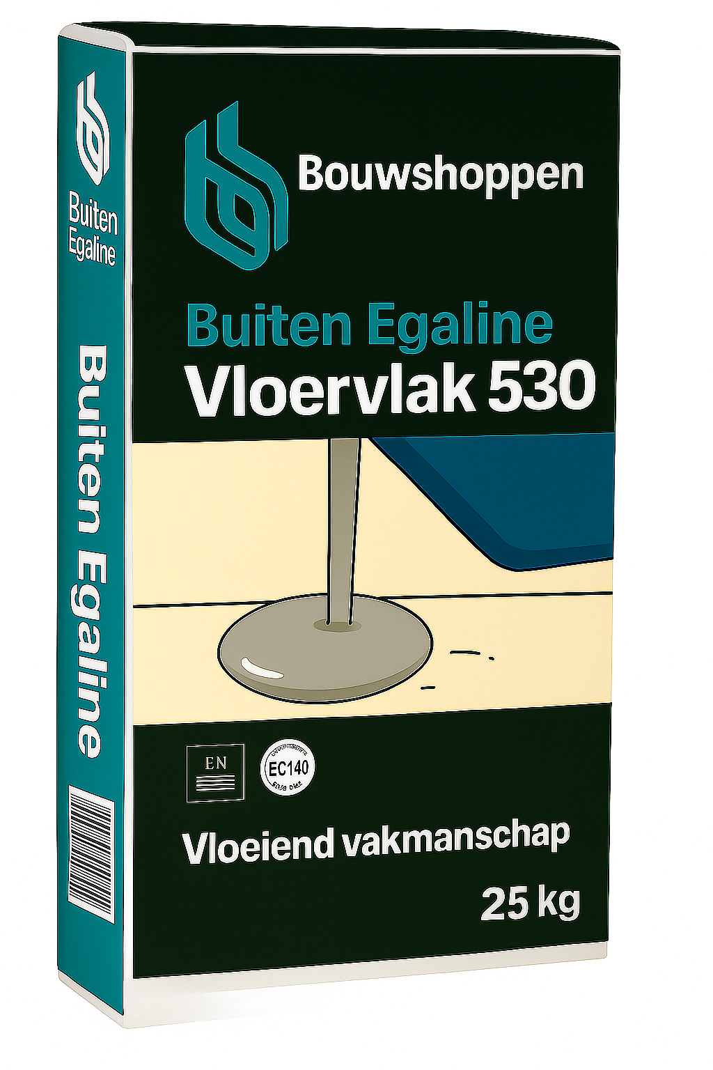 Bouwshoppen Buiten Egaline Vloervlak 530 zak á 25 kg
